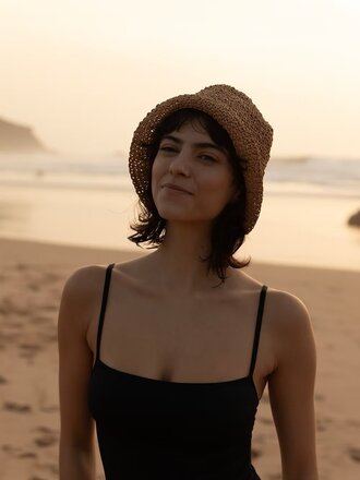 Monk + Anna Satorō | straw hat