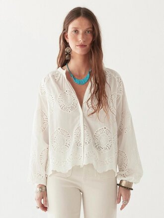 Maison Hotel Margaret Blouse - Bath Rose