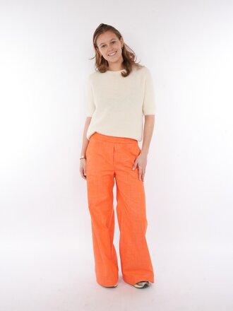 Black Rose LOUAI JEANS COLORI SS25 Arancio