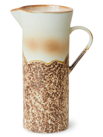 HK Living 70s ceramics: jug Shell