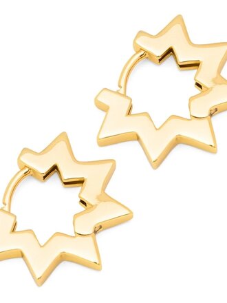 LULU CPH Star Hoops pair