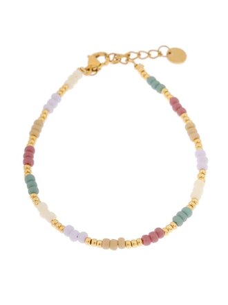 Label KIKI Arabian rainbow bracelet gold