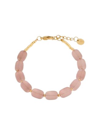 Label KIKI Mushroom beads bracelet gold