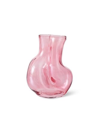 HK Living Gleam glass vase rose