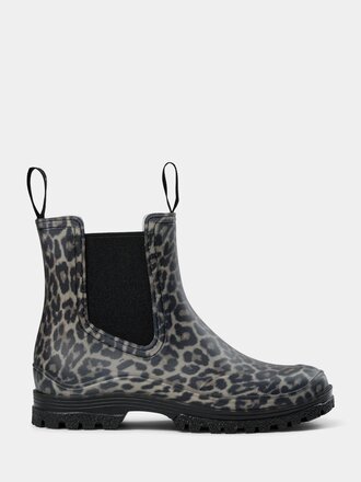 Sofie Schnoor JODIESW RUBBER BOOT - LIGHT BROWN LEOPARD