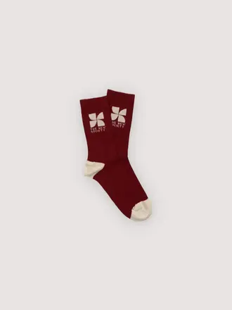 The New Society Socks Plum