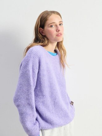 American Vintage Damestrui East Pastel Lavendel Gevlekt