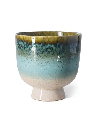 HK Living Retro flower pot lagoon