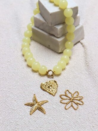Label KIKI Seastar charm gold