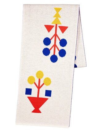 Roos Vandekerckhove Scarf Dalida White - Blue