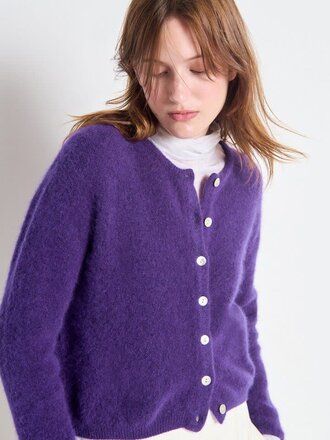 American Vintage Damesvest Vito Aubergine
