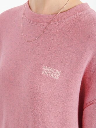 American Vintage Damessweater Evona Snoepkleur