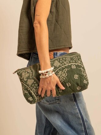 Aoky Anos Pochette Orlando Bandana Kaki