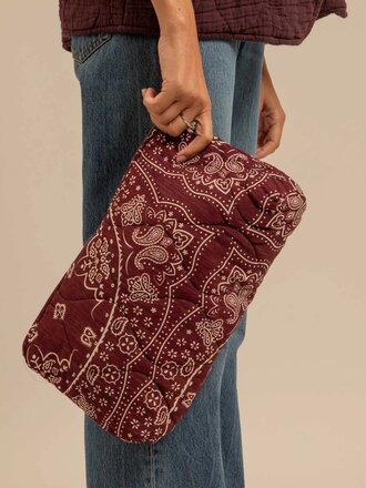 Aoky Anos Pochette Orlando Bandana Bordeaux