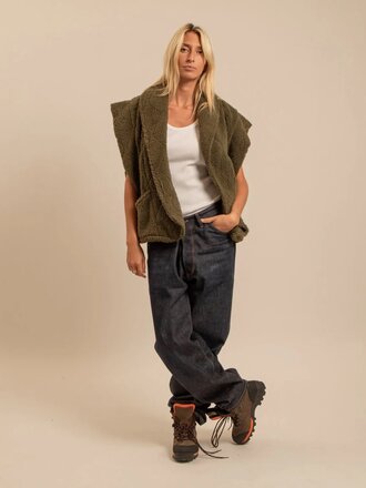 Aoky Anos Brooklyn Sherpa Kaki