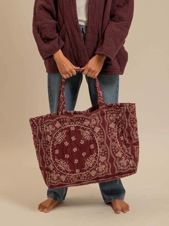 Aoky Anos Sac Philadelphie Bandana Bordeaux