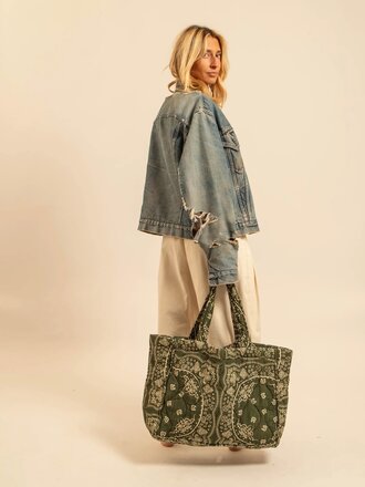 Aoky Anos Sac Philadelphie Bandana Kaki