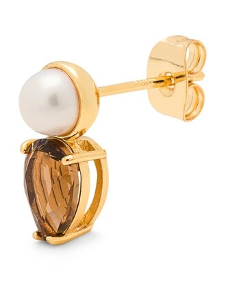 LULU CPH Gala The Drop earring 1 pcs Gold plated