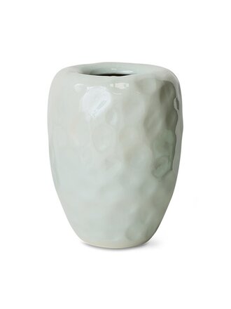 HK Living Earthenware floor vase mint