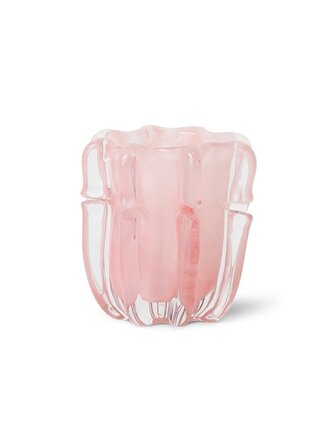 HK Living Coralla candle holder soft pink