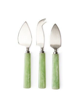 HK Living Cheese knives sage, set of 3