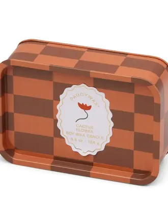 Paddywax A Dopo 6oz/184g Flower Printed Tin Candle - Cactus Flower