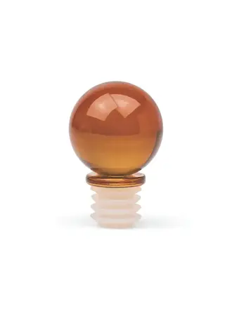 Here's How The Moony Glass Bottle Stopper - Amber