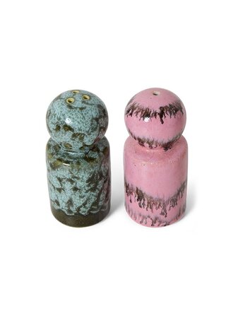 HK Living 70s ceramics: pepper & salt baroque