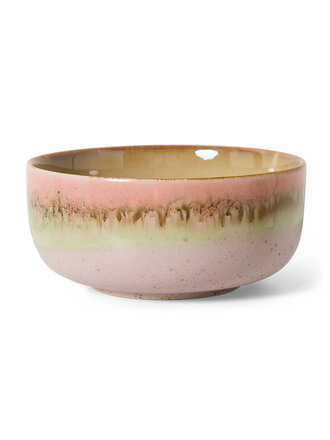 HK Living 70s ceramics: dessert bowl Glaze
