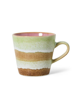 HK Living 70s ceramics: americano mug Umber