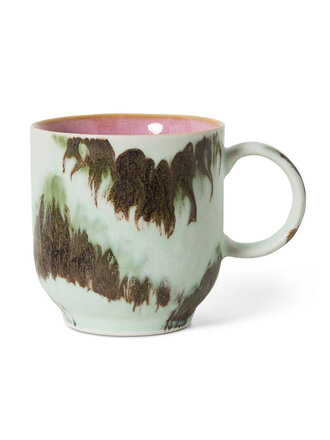HK Living 70s ceramics: café mug Tide
