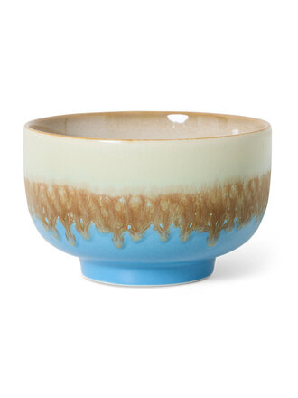HK Living 70s ceramics: noodle bowl Azure