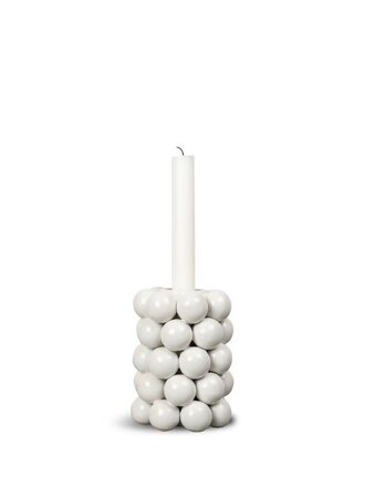 Byon Candle holder Globe M White