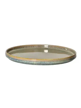 Pomax RASA - dessertbord - porselein - DIA 22,5 x H 2 cm - beige