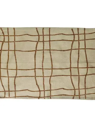 Pomax BATIK - placemat - katoen - L 50 x W 35 cm - roest