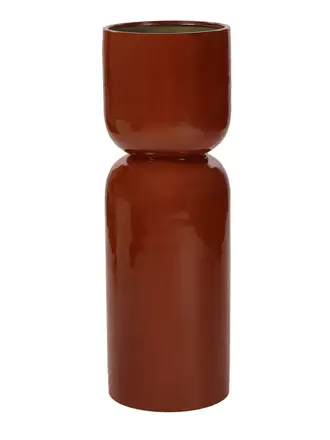 Pomax MIMEA - pot - ijzer / email - DIA 30 x H 90 cm - roest