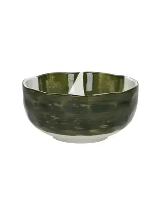 Pomax LABO - soepkom - porselein - DIA 15,2 x H 6 cm - groen