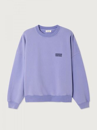 American Vintage Damessweater Plizzy Provence Vintage