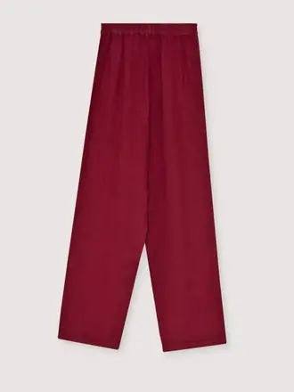 The New Society MELISSA PANT REGULAR Crimson