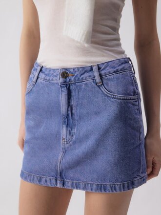 American Vintage Damesrok Joybird Pink Blue