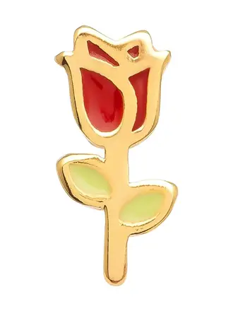 LULU CPH Rose earring 1 pcs