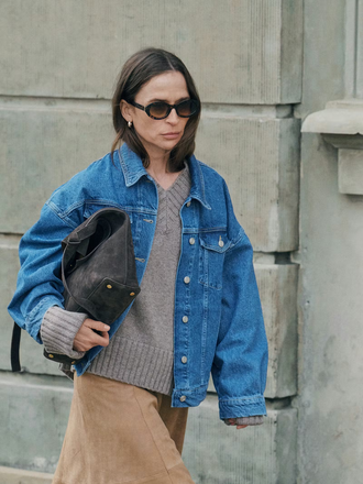 Soaked SLNamira Jacket Classic Blue