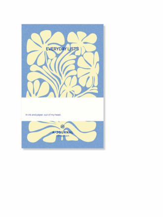 A-JOURNAL A-Journal Notepad Arty Lavender