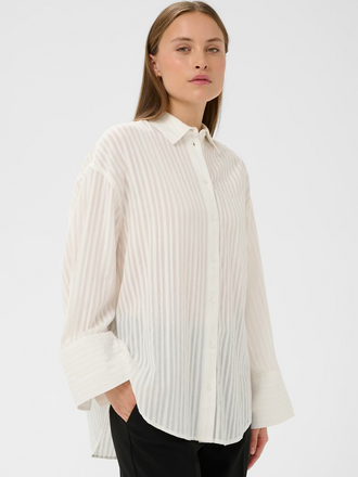 Soaked Bianca Shirt LS Broken White