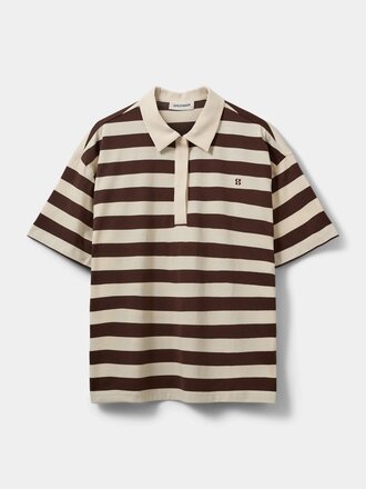 Sofie Schnoor PILSW OVERSIZE STRIPED POLO SHIRT
