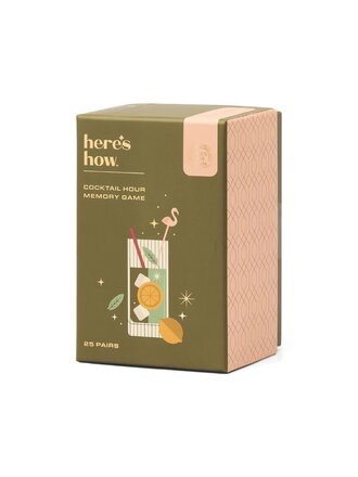 Designworks Ink Cocktail Memory Game