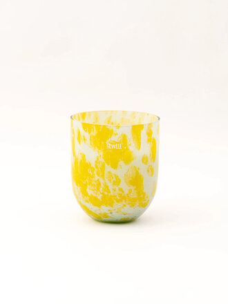 TWILI CANDLE LOTUS COLL. HONEY LEMON L 14,5cm/1500gr