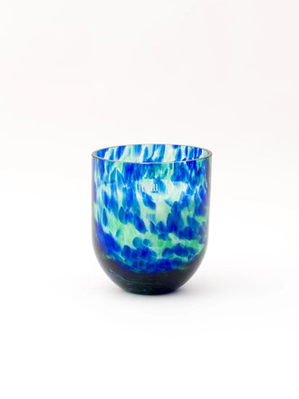TWILI CANDLE LOTUS COLL. SAPPHIRE S 9cm/200gr