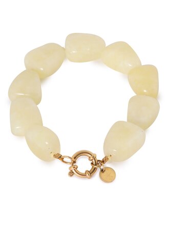 Label KIKI Butter yellow bracelet gold