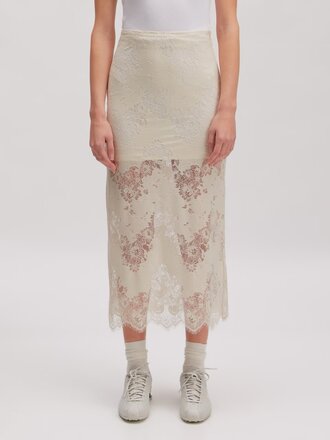 Edited Sharon Skirt almond milk